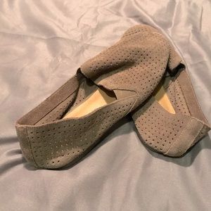 Brown loafer shoes